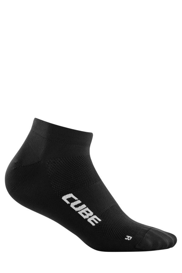 CUBE Socke Low Cut ROAD/XC Blackline Gr&ouml;&szlig;e: 36-39