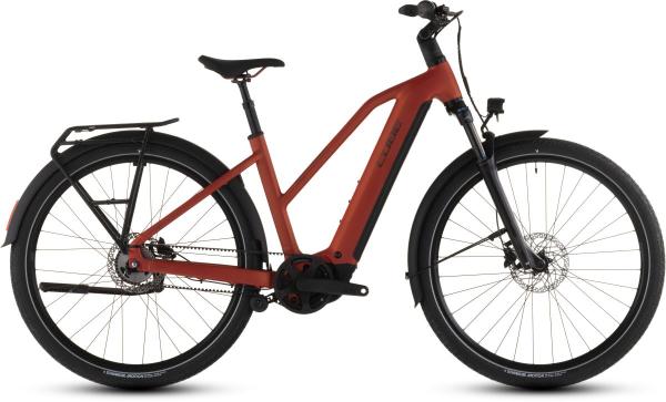 Cube Touring Hybrid Comfort SLX 800 chilli'n'chrome Gr&ouml;&szlig;e: Trapeze 58 cm