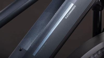 Cube Kathmandu Hybrid ONE 800 metallicgrey'n'grey Gr&ouml;&szlig;e: Trapeze 58 cm Produktbild 4