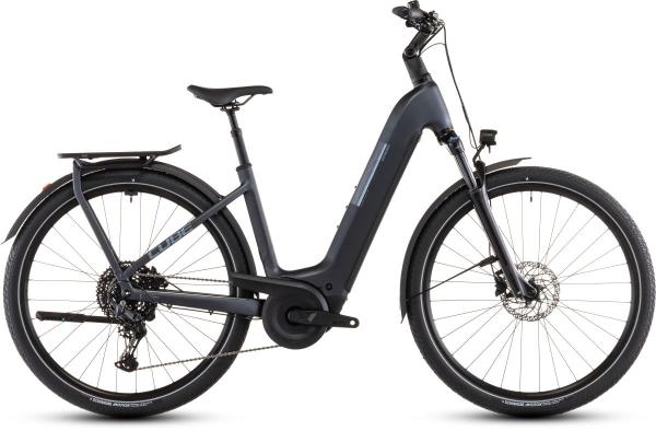 Cube Kathmandu Hybrid ONE 800 metallicgrey'n'grey Gr&ouml;&szlig;e: Easy Entry 62 cm