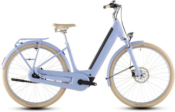 Cube Aruba Hybrid 600 blueblossom'n'creme Gr&ouml;&szlig;e: Easy Entry 58 cm