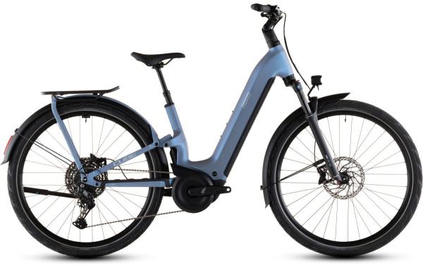 Cube Kathmandu Hybrid ONE11 HPC Pro 800 hazeblue'n'blue Gr&ouml;&szlig;e: Easy Entry 46 cm