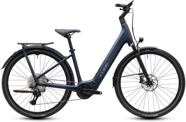 Cube Kathmandu Hybrid C:62 Pro 400X liquidsteel'n'prizm Gr&ouml;&szlig;e: Easy Entry 54 cm