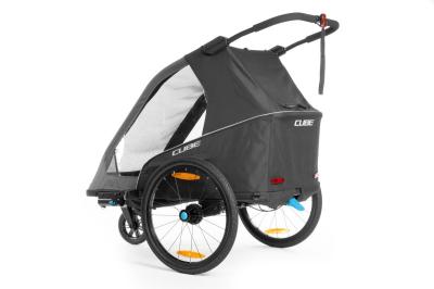 CUBE Kinder Fahrradanh&auml;nger Double PURE Produktbild 1