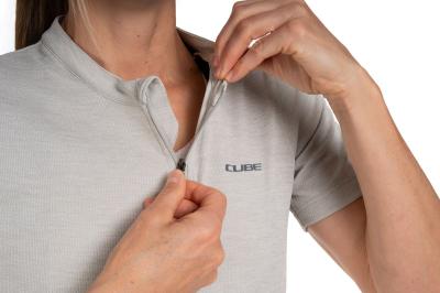 CUBE GRAVEL WS Trikot Full Zip CARGO kurzarm Gr&ouml;&szlig;e: L (40) Produktbild 3